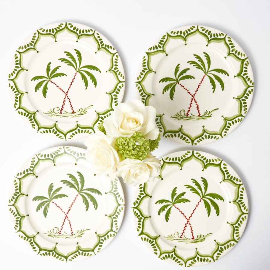 Fineez Palmier Garden Dinner Plates – Set of 4 - Image 8