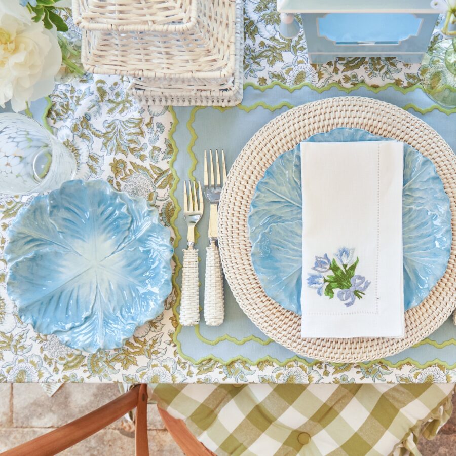 Fineez Serena Cabbage Dinner & Starter Plates – Set of 8 - Image 13