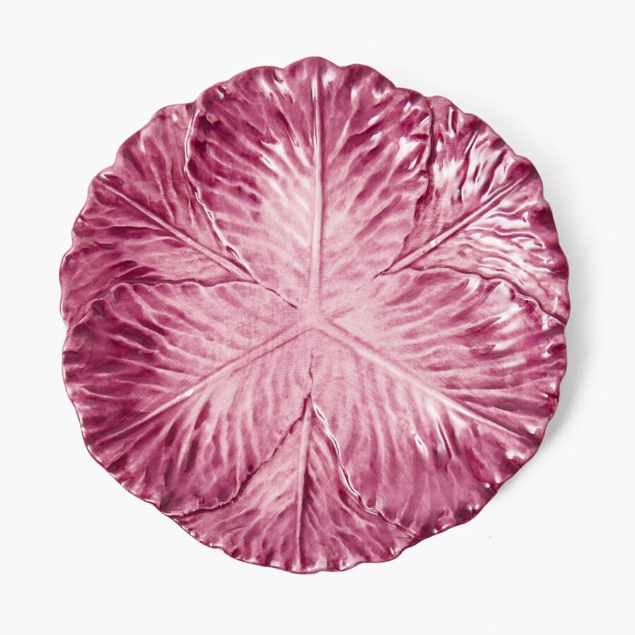 Fineez Serena Aubergine Cabbage Dinner & Starter Plates – Set of 8 - Image 8