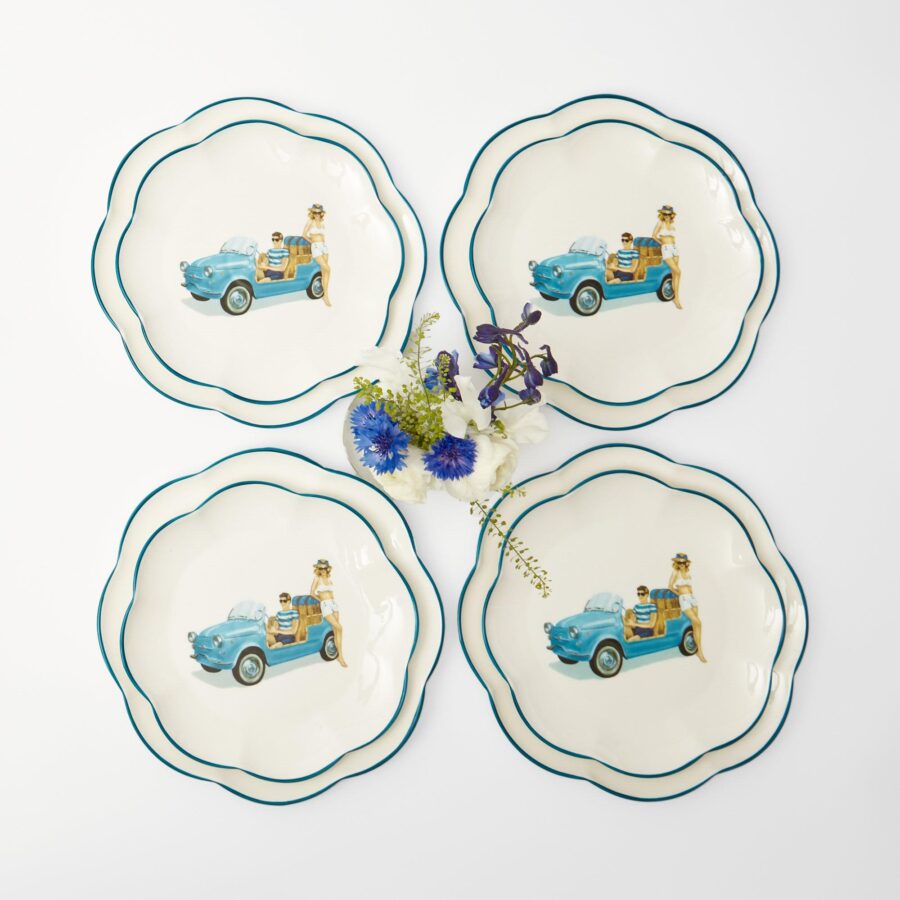 Fineez Jolly Dinner and Starter Plates – Set of 8 - Image 4