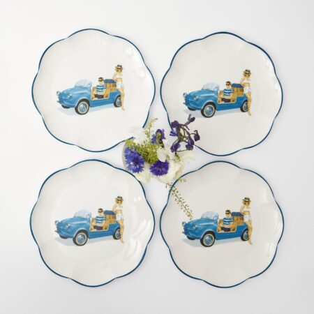 Fineez Jolly Dinner Plates – Set of 4