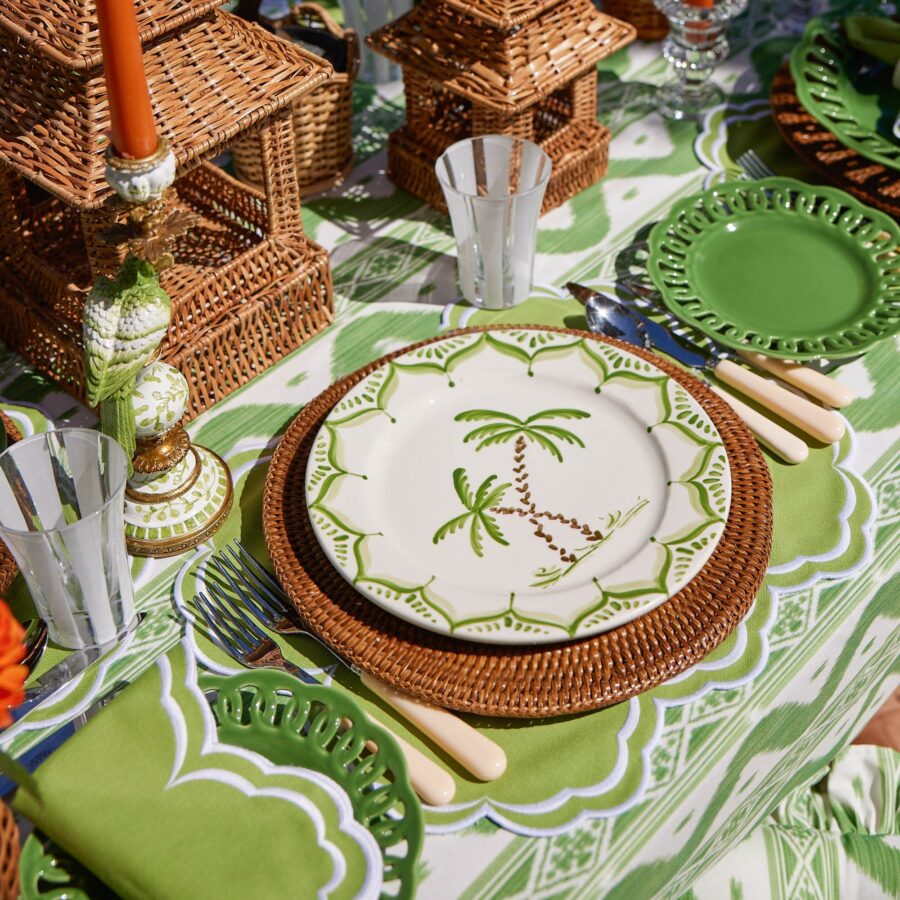 Fineez Palmier Garden Dinner Plates – Set of 4 - Image 2