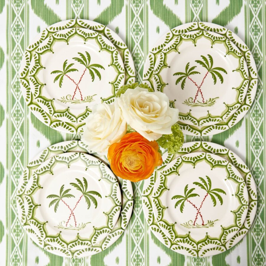 Fineez Palmier Garden Dinner & Starter Plates – Set of 8 - Image 7