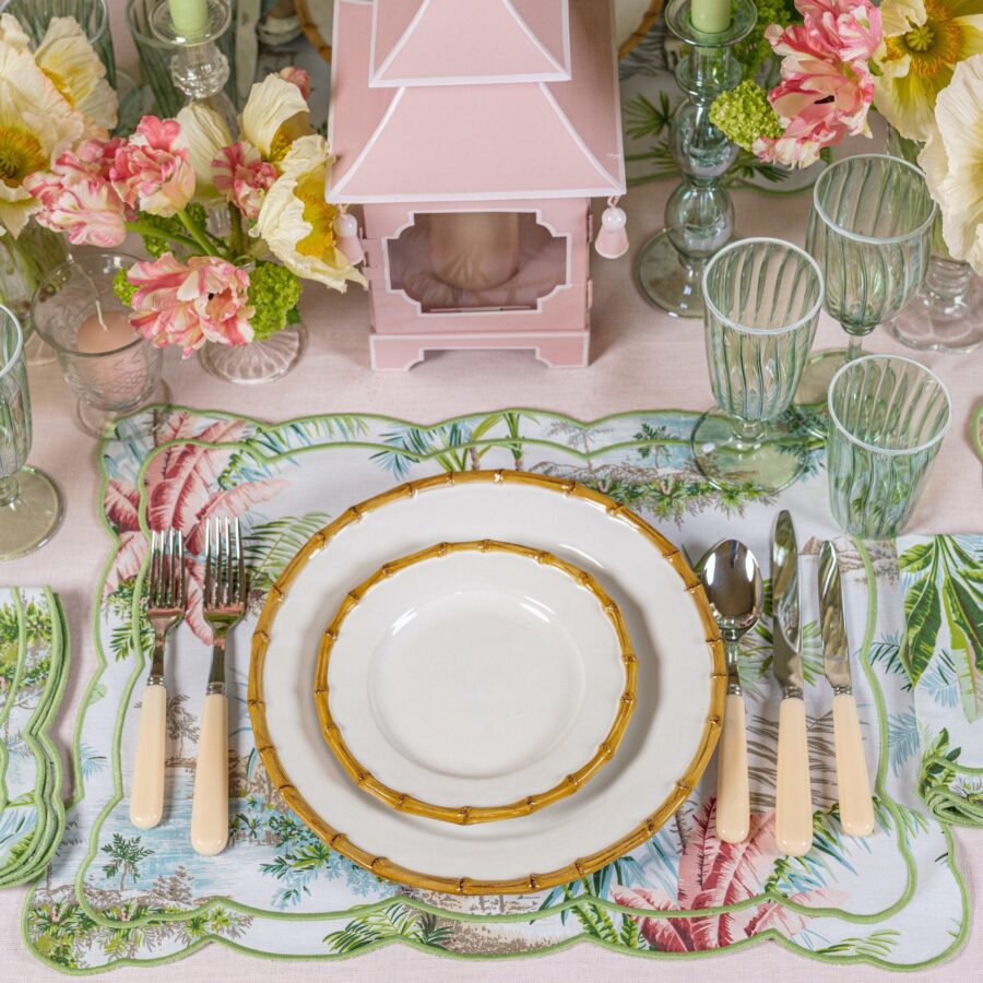 Fineez Nancy Bamboo Dinner & Starter Plates – Set of 8 - Image 18